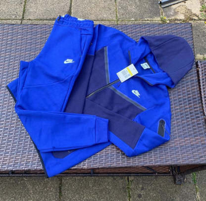 Conjunto Tech Fleece Azul