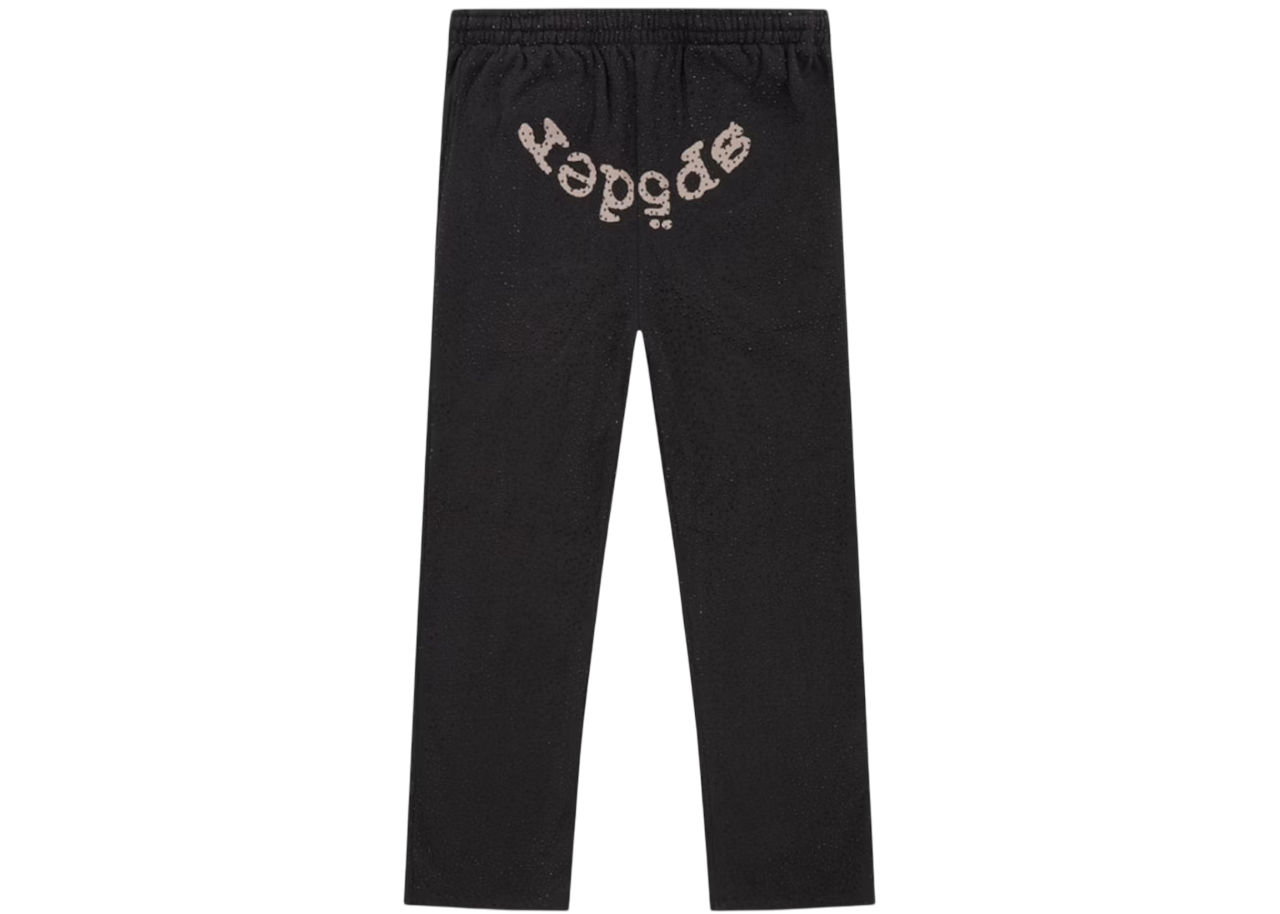 SP5DER VVS SWEATPANTS BLACK