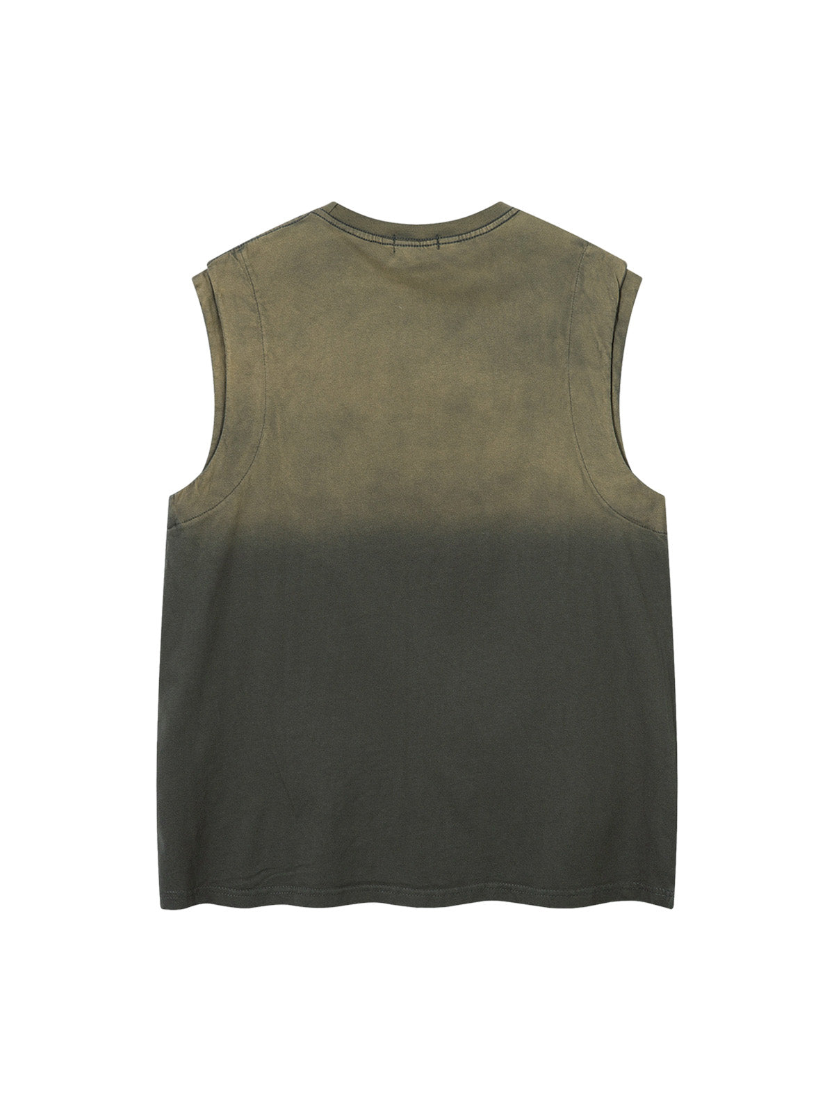 Gradient Embroidered Stars Tank Top