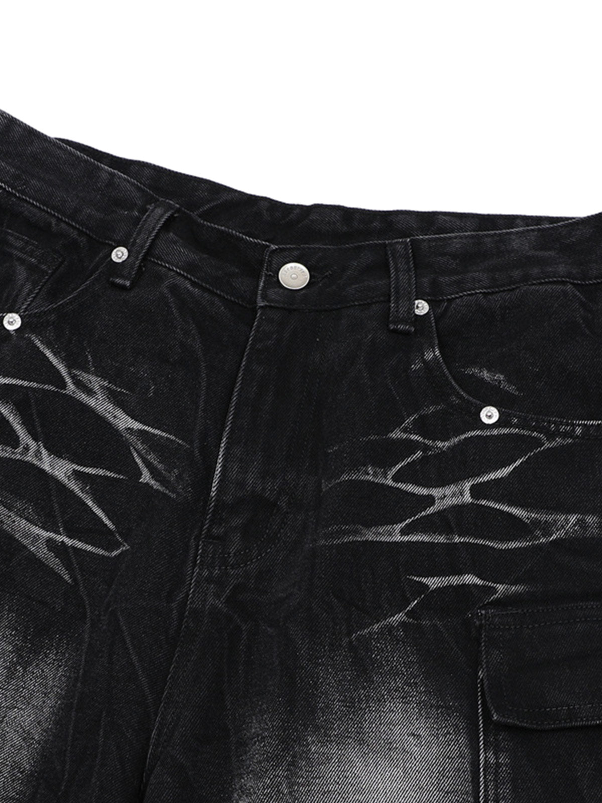 Short Sleeve Shirt & Shorts Denim Set