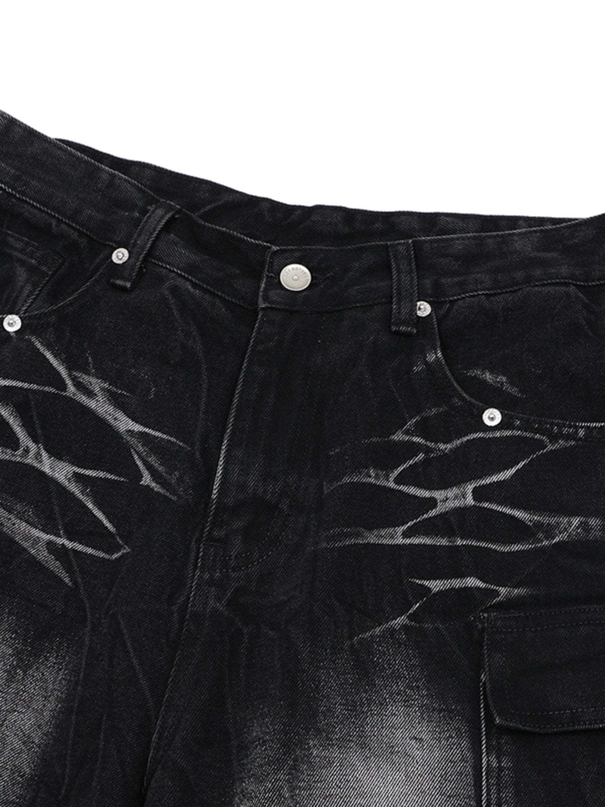 Short Sleeve Shirt & Shorts Denim Set