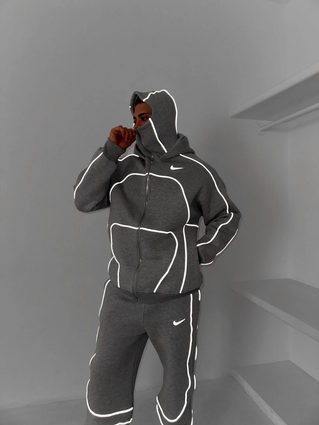 Full Reflective Oversize CP Tracksuit Set