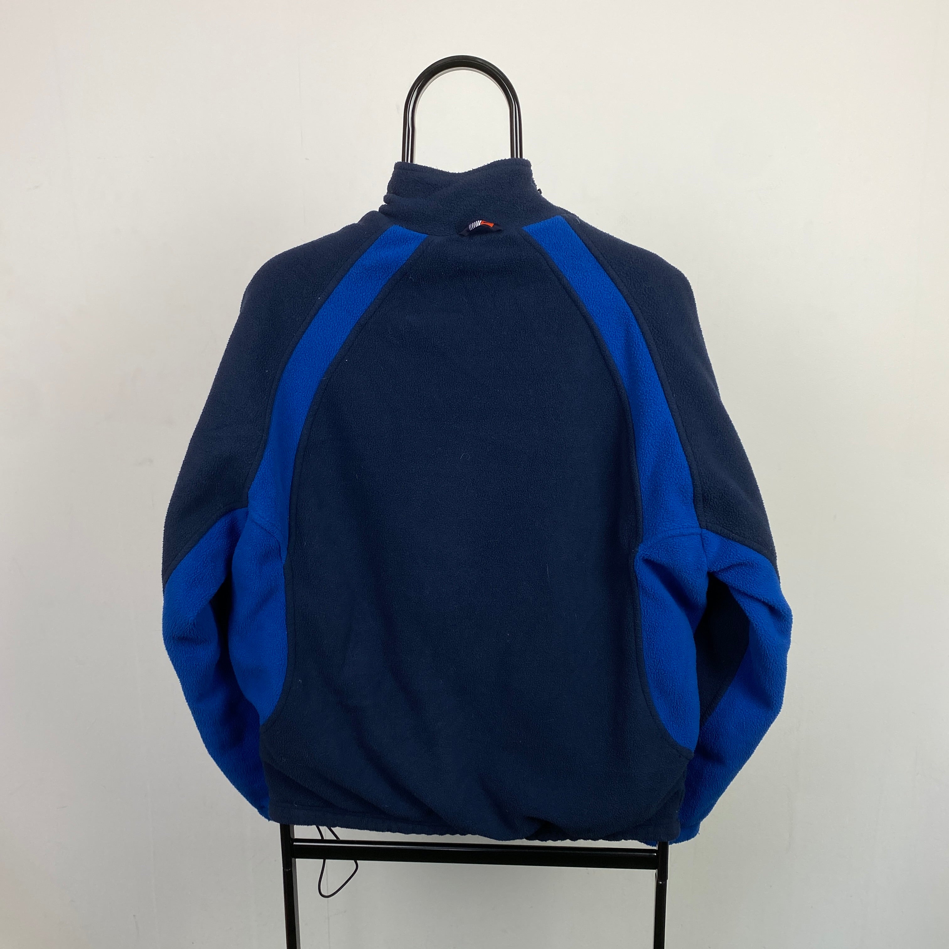 90s Reversible Side Winder Sweatshirt Blue