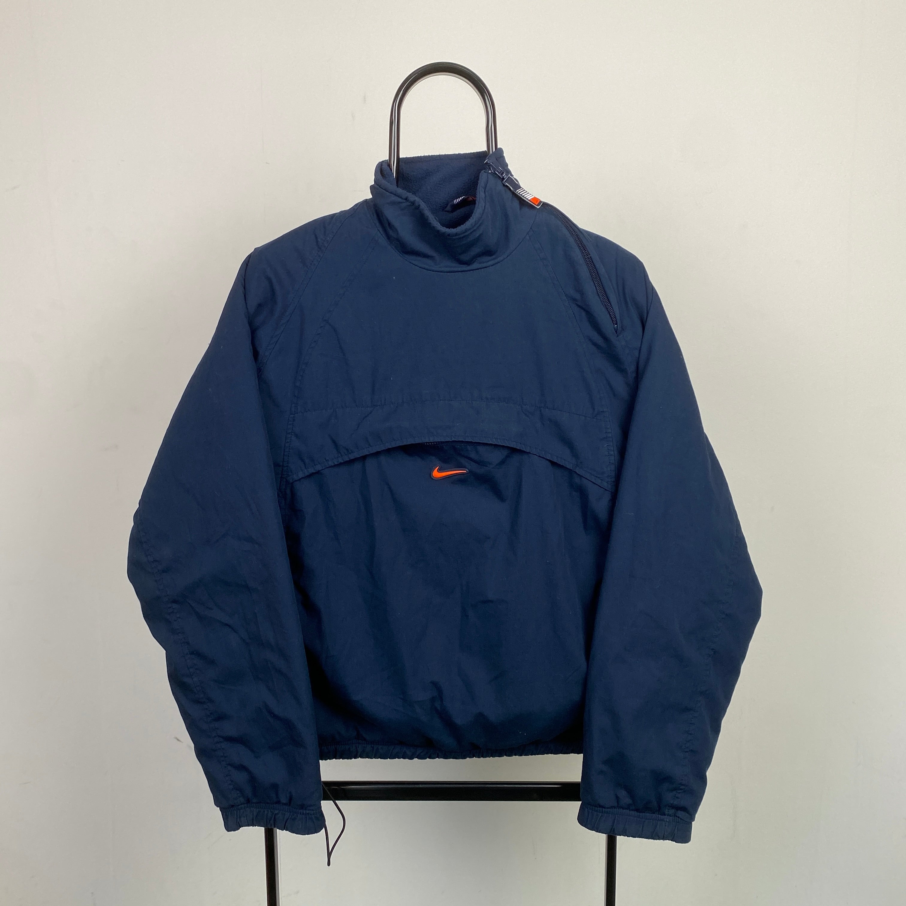 90s Reversible Side Winder Sweatshirt Blue