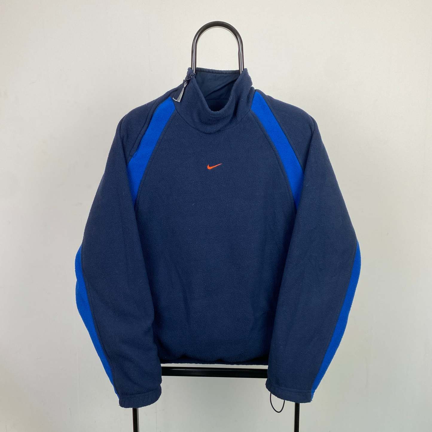 90s Reversible Side Winder Sweatshirt Blue