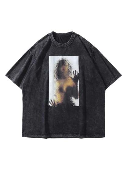 Ogulclon American Hip-hop Women's Printed T-shirt