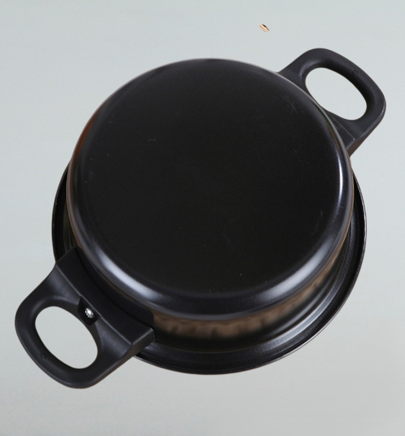 Antigrease pots and pans preventing food sticking