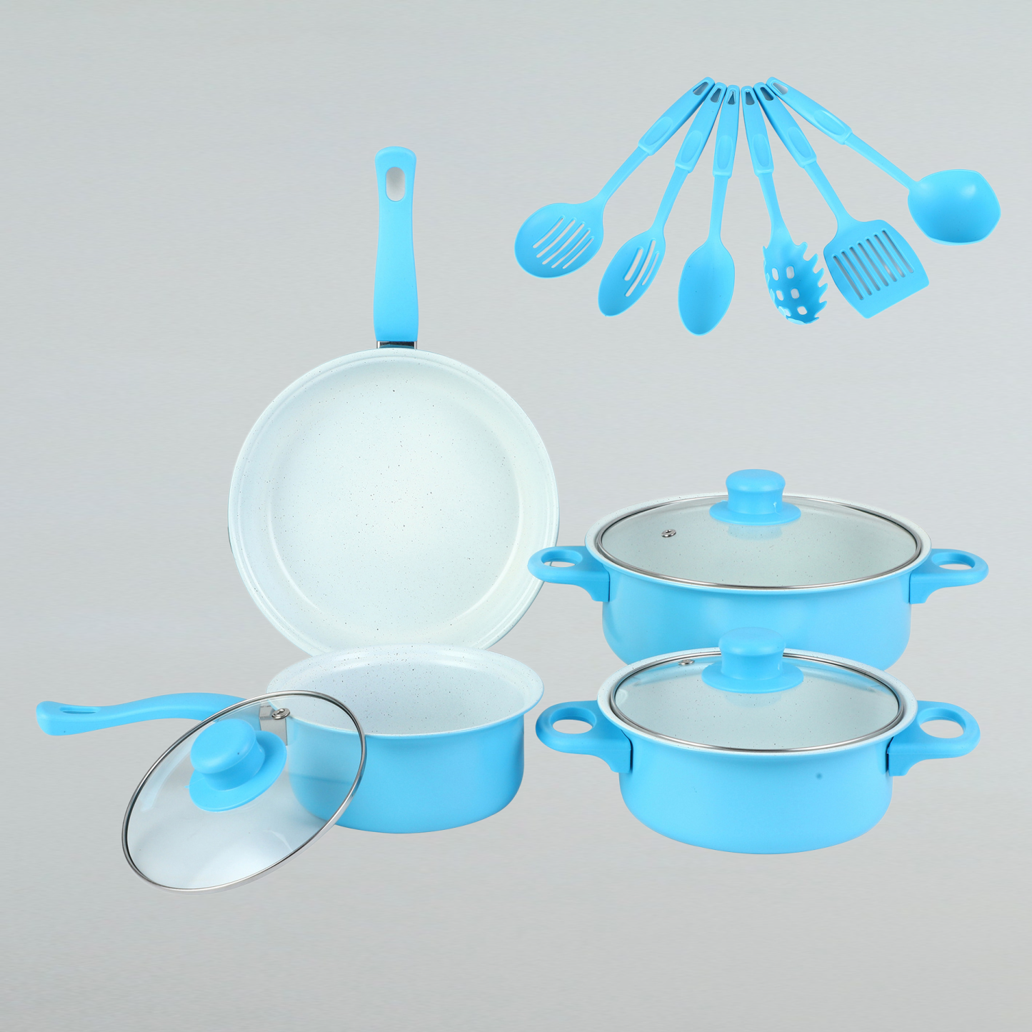 Zestaw garnek z kamieniem pszenicy