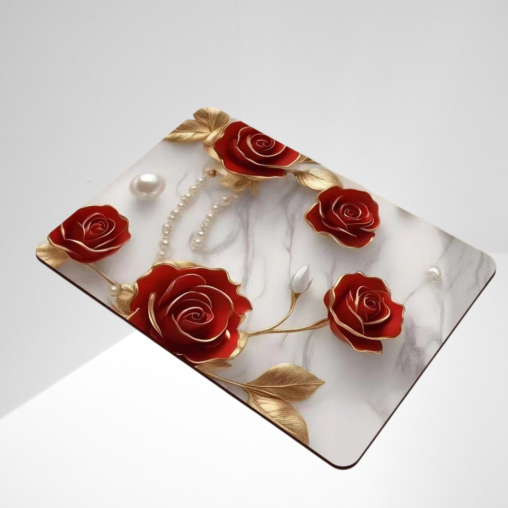 3D kwiat podłoga łazienka