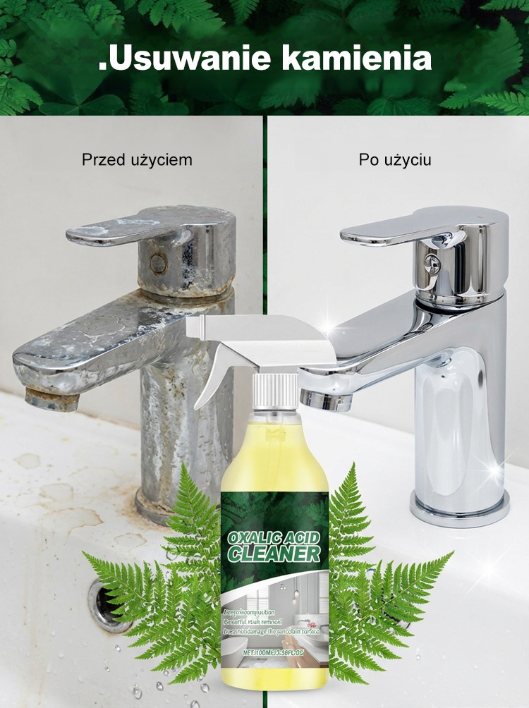 Środek czyszczący z kwasem szczawiowym