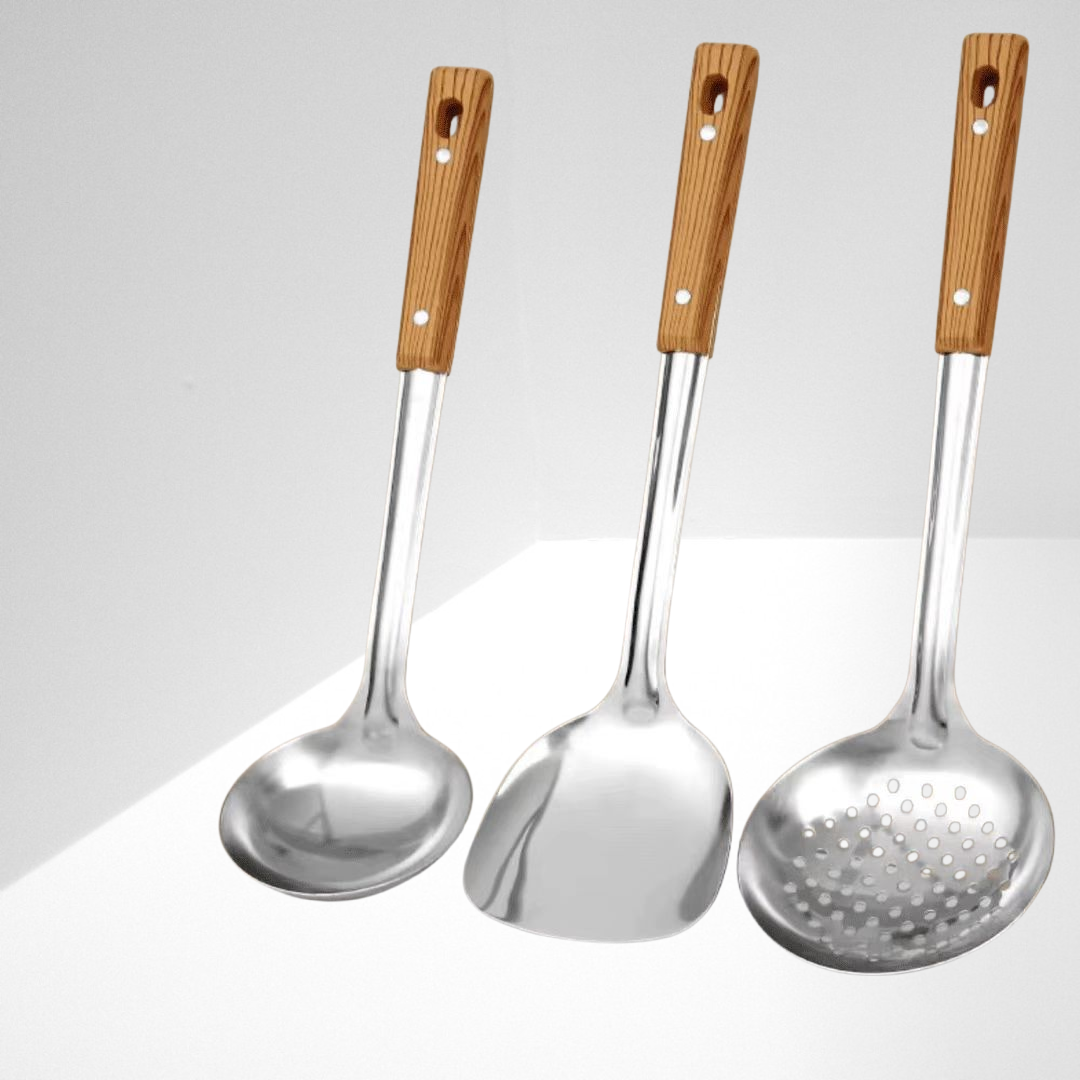 Zestaw łapki ze stali nierdzewnej