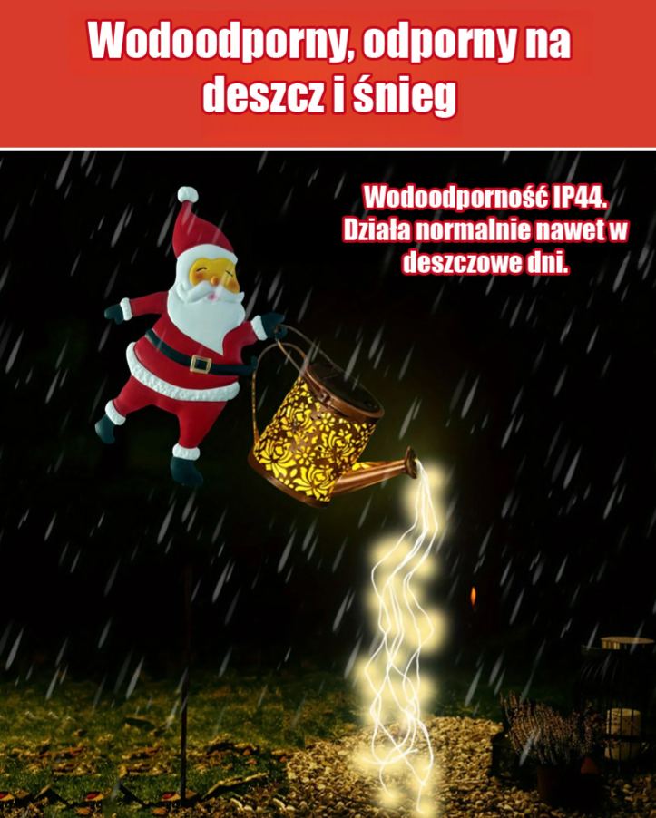 Stwórz świąteczną atmosferę, super jasne zewnętrzne lampki choinkowe