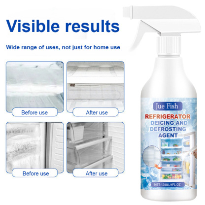 【3-Minute Rapid Defroster】 Refrigerator Deicing & Frost Removal Spray — No Power-Off Required!