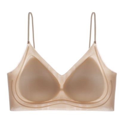 【5D Ultra-Thin Cooling Feel】Seamless Push-Up Camisole Bra