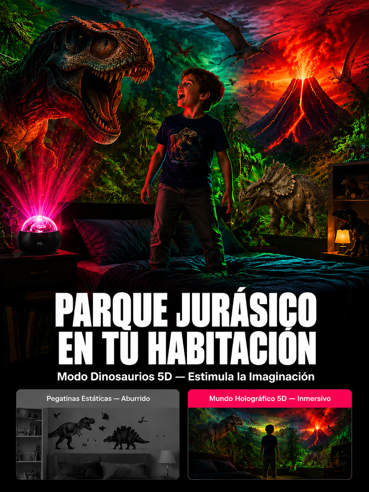Proyector Holográfico 4K de Océano y Espacio | Proyección 360° para Habitación y Coche