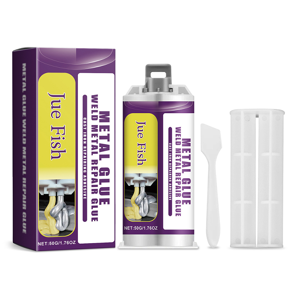 Replaces Expensive Welders and Tools! No-Weld Repair, Hard as Steel in 30 Minutes! Heat-Resistant Adhesive for Welded Structures!