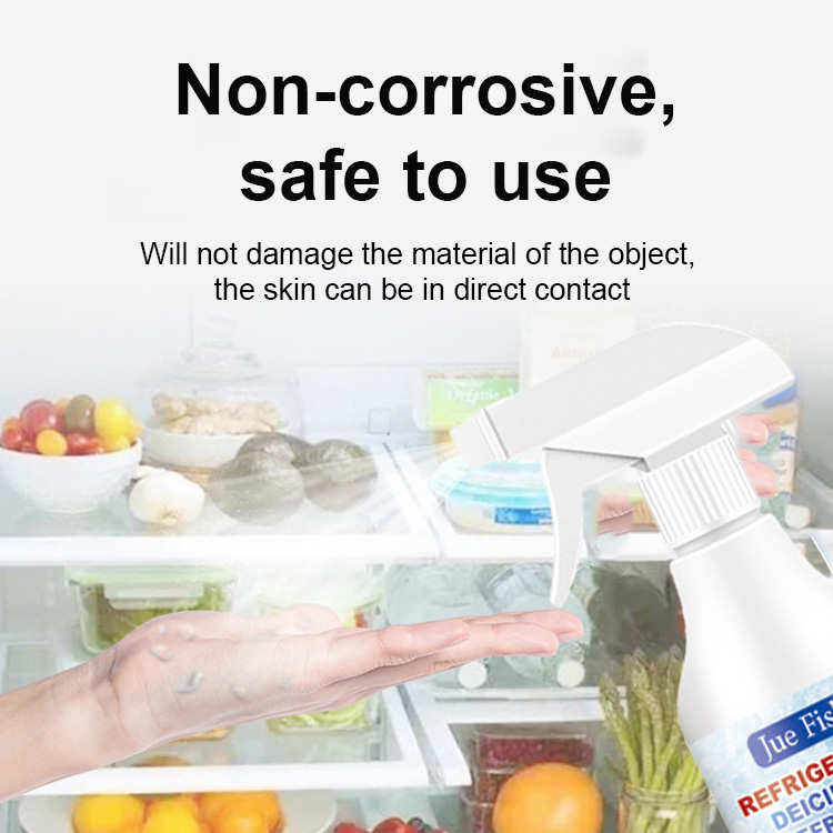 【3-Minute Rapid Defroster】 Refrigerator Deicing & Frost Removal Spray — No Power-Off Required!