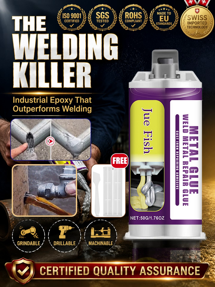 High-temperature resistant structural adhesive for welding
