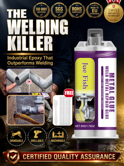 High-temperature resistant structural adhesive for welding