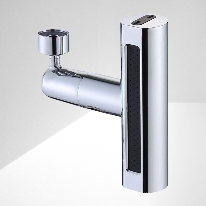 Kitchen extended faucet with multifunctional water outlet spout, vegetable basin pressurized faucet