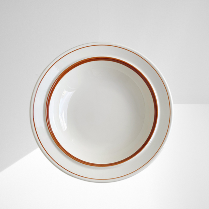 Household ceramic dish, fruit and water dish