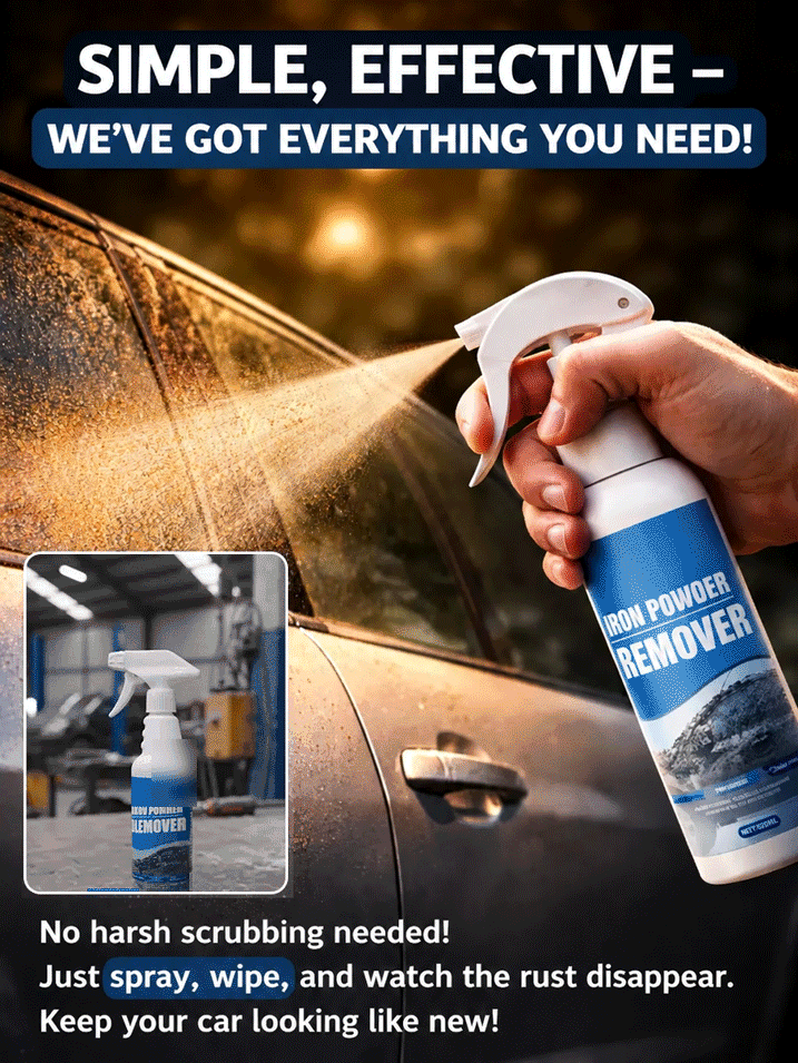 Rust Removal Cleaning Spray Set! Just Spray & Wipe Away Rust, Buy 1, Get 1 Free + Free Ship! 