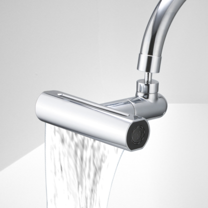 Kitchen extended faucet with multifunctional water outlet spout, vegetable basin pressurized faucet