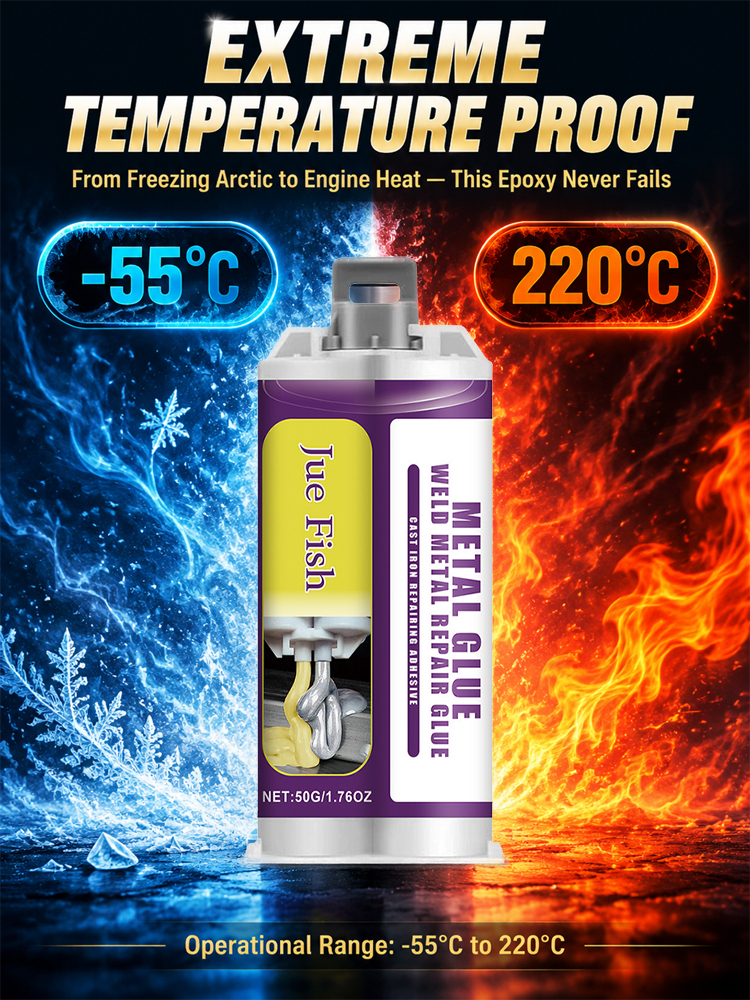 High-temperature resistant structural adhesive for welding