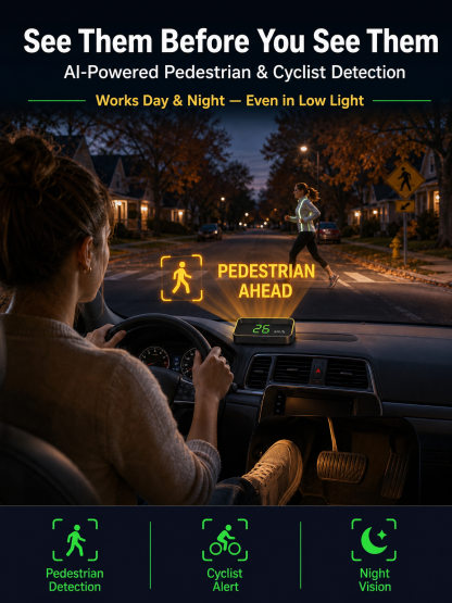 Head-Up Display (HUD) Car GPS Digital Speedometer
