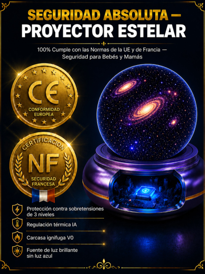 Proyector Holográfico 4K de Océano y Espacio | Proyección 360° para Habitación y Coche