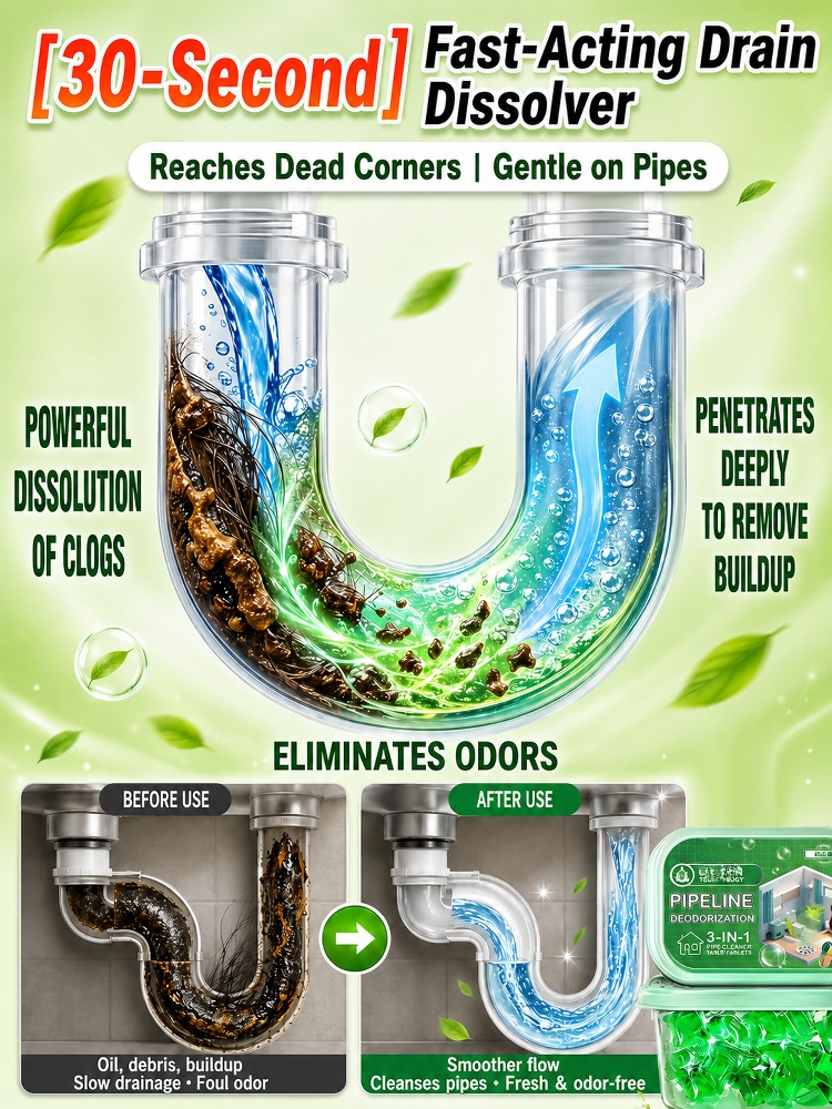 SL-German drain cleaning and deodorizing water-soluble beads