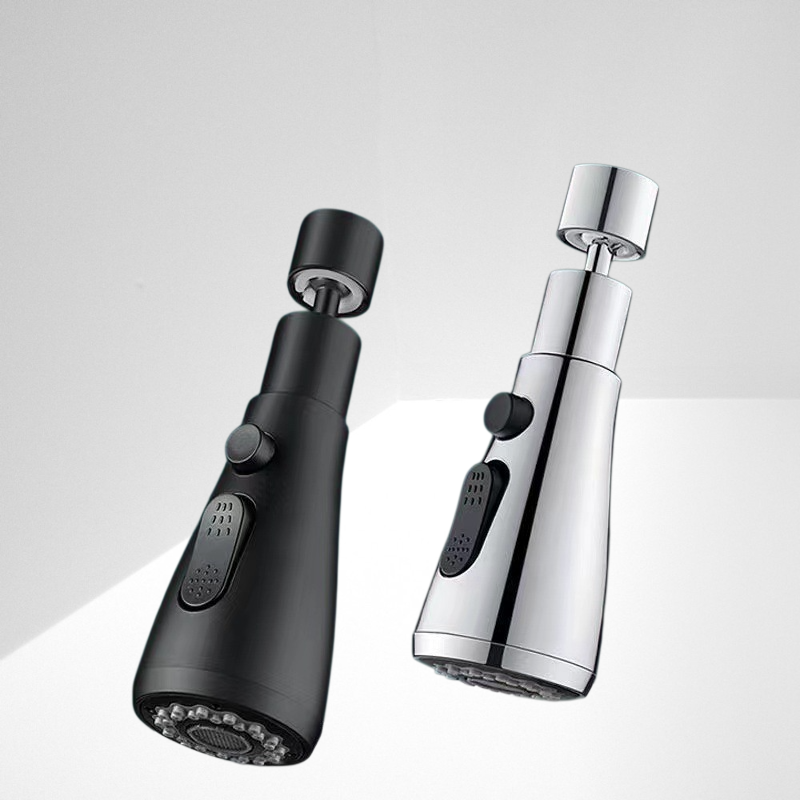 Kitchen faucet universal pressurization three speed blade 360 degree rotation