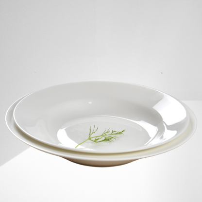 Ceramic household deep tray