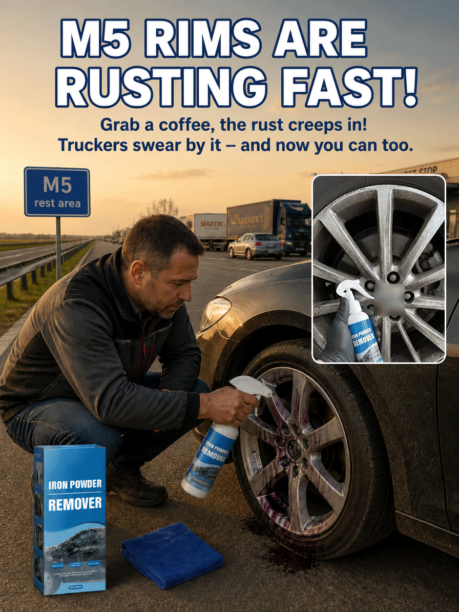 Rust Removal Cleaning Spray Set! Just Spray & Wipe Away Rust, Buy 1, Get 1 Free + Free Ship! 