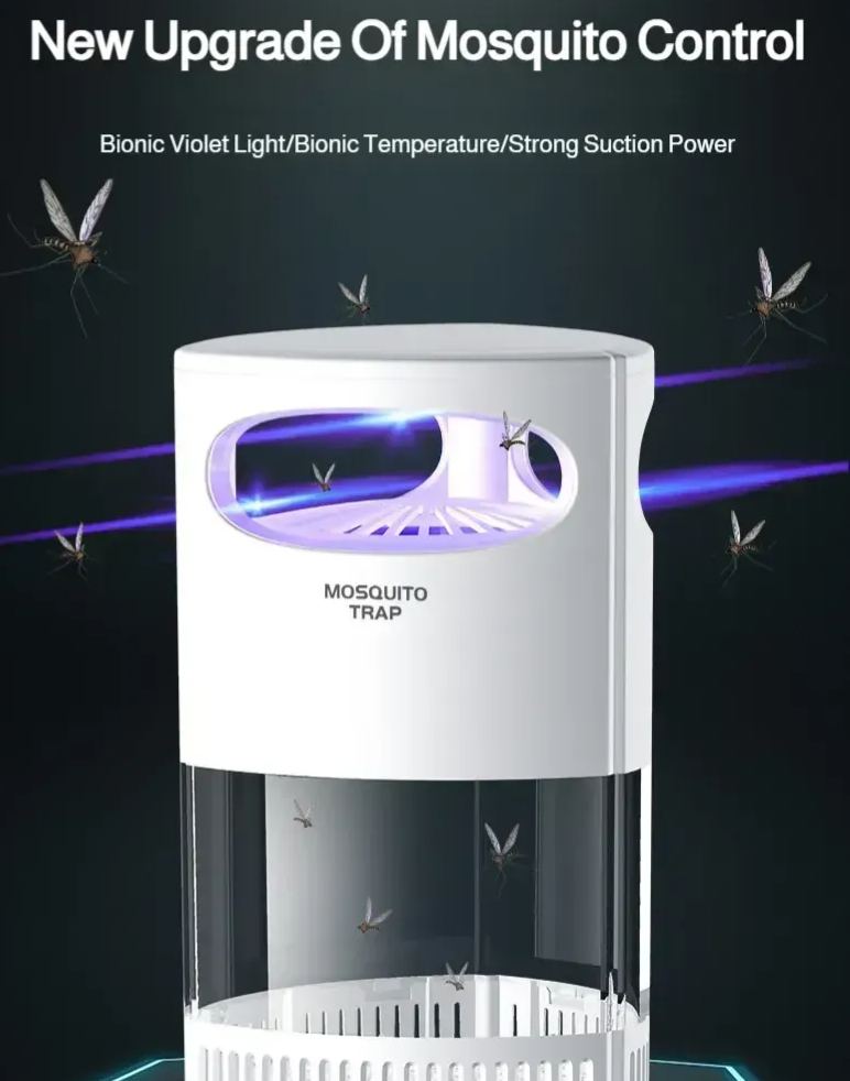 New household electric shock mosquito killer photocatalyst mosquito repellent lamp creative mosquito