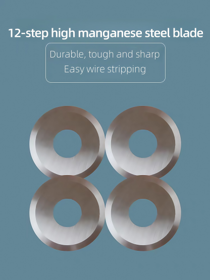 Large electric wire stripping machine