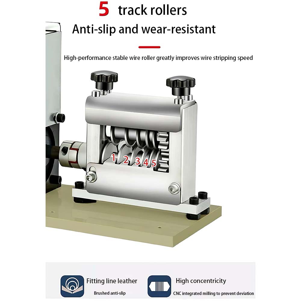 Automatic small electric wire stripping machine