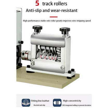 Automatic small electric wire stripping machine