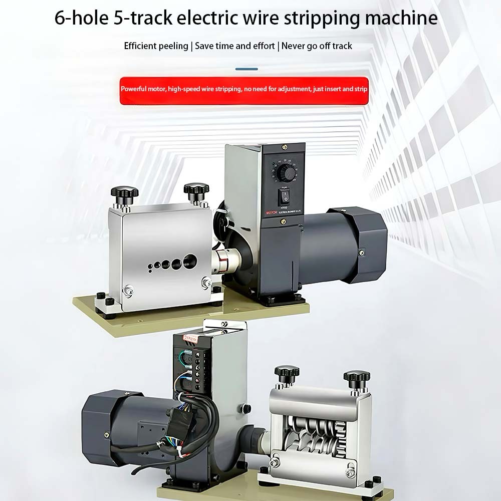 Automatic small electric wire stripping machine