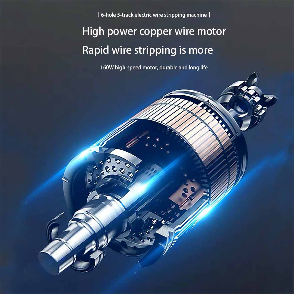 Automatic small electric wire stripping machine