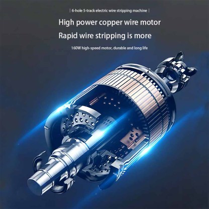 Automatic small electric wire stripping machine
