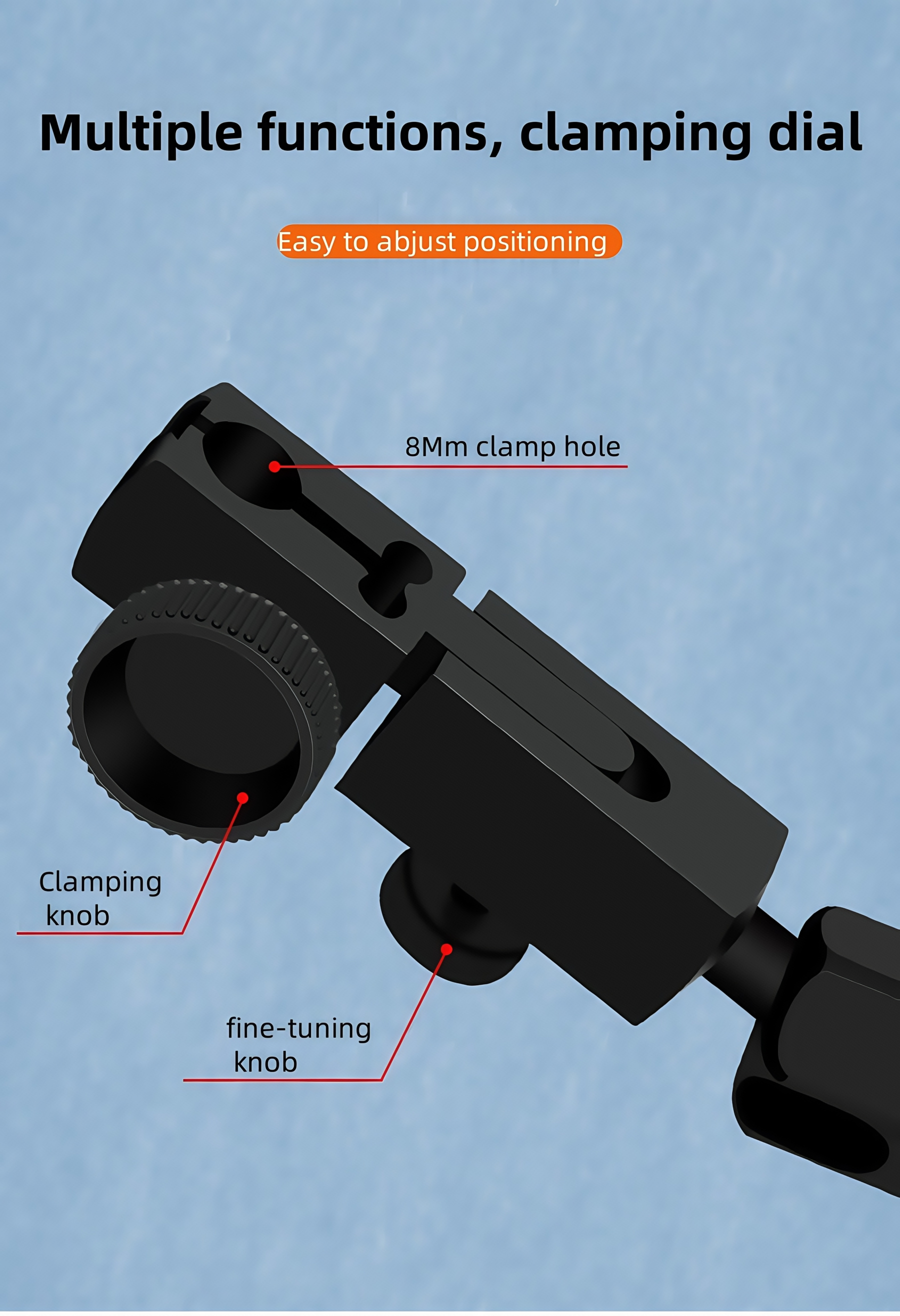 Universal magnetic base set