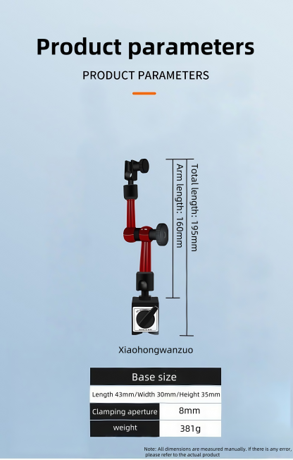Universal magnetic base set