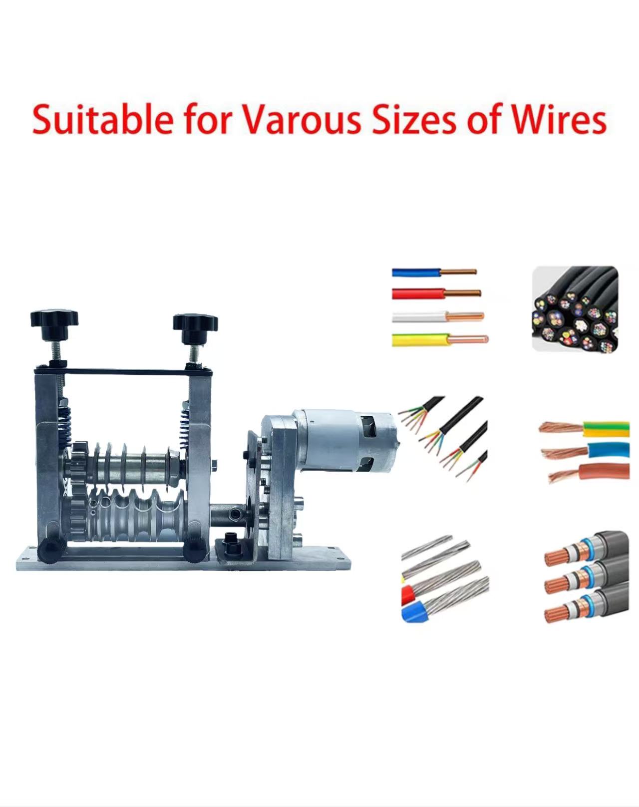 wire stripping machine--electric