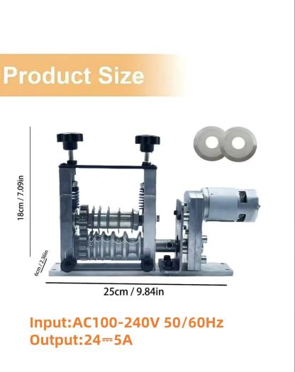 wire stripping machine--electric