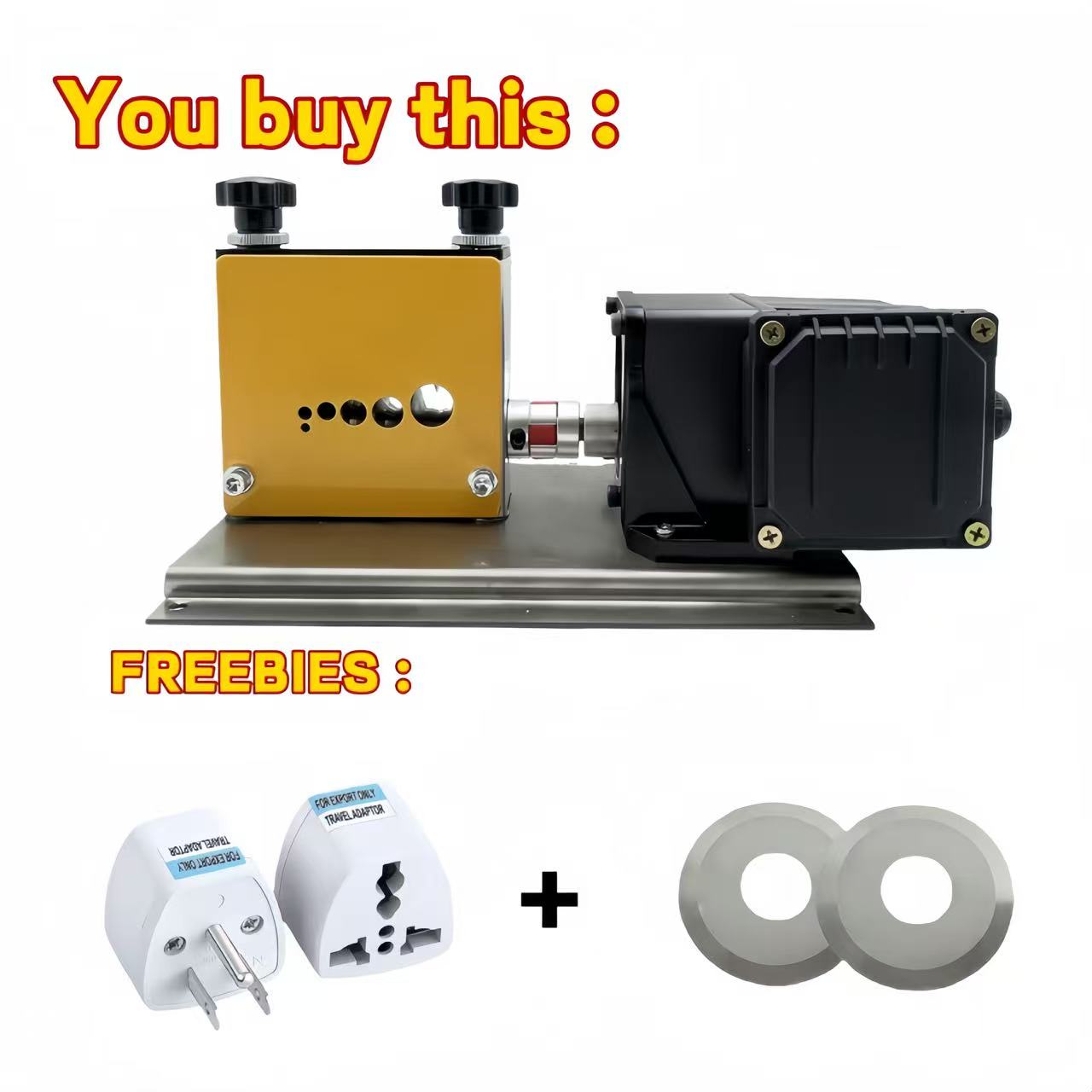 Electric wire stripping machine