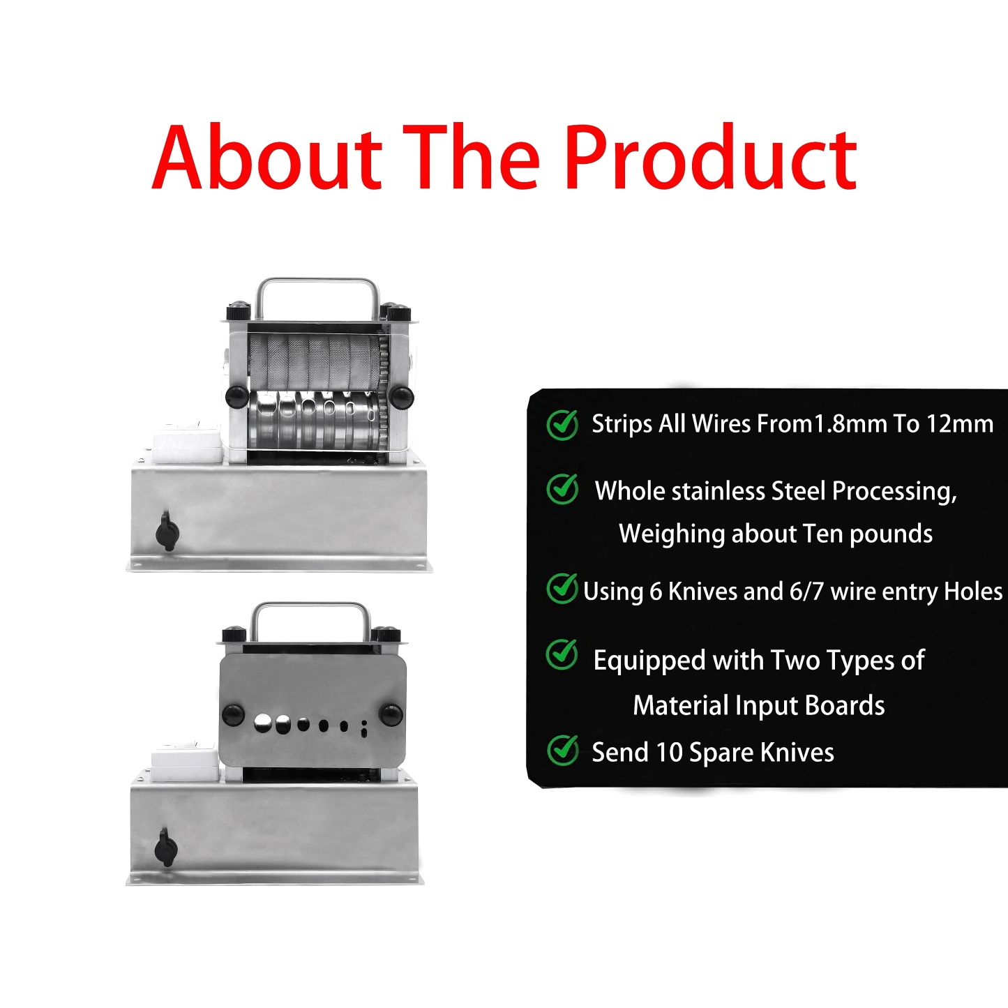 Automatic small electric wire stripping machine