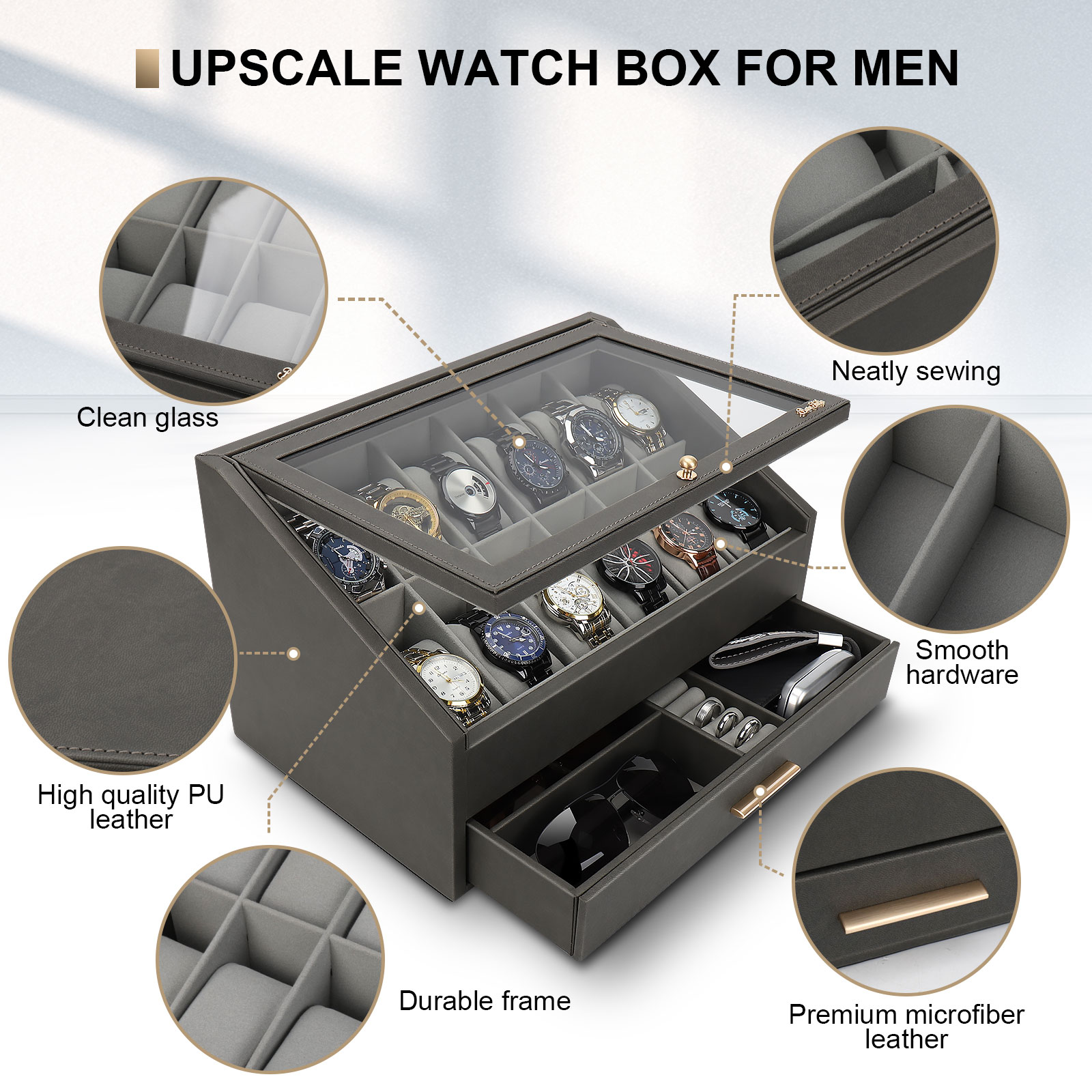  Multi-layer Watch Storage Box