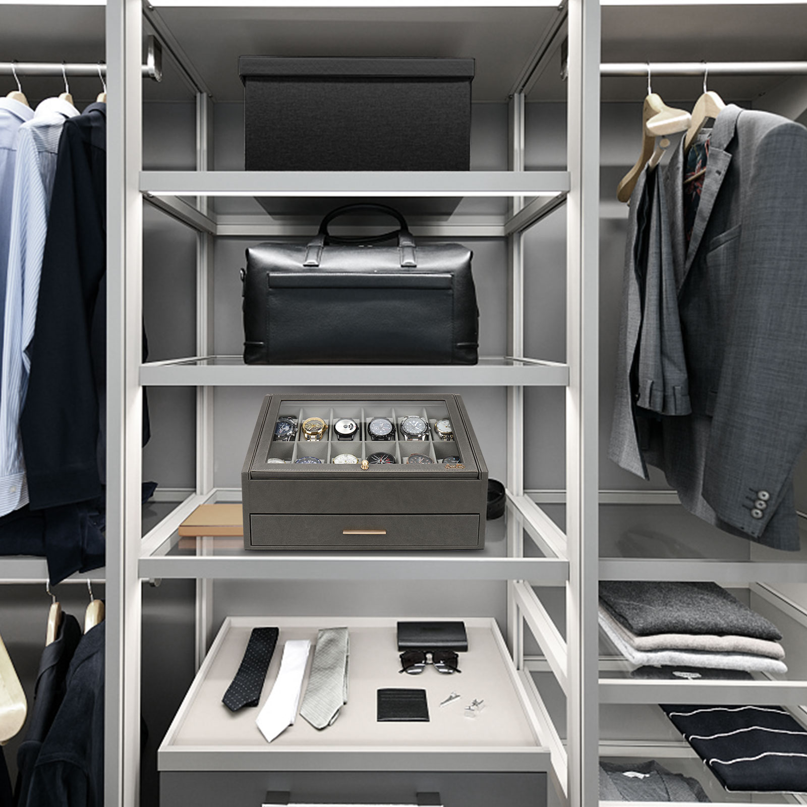  Multi-layer Watch Storage Box