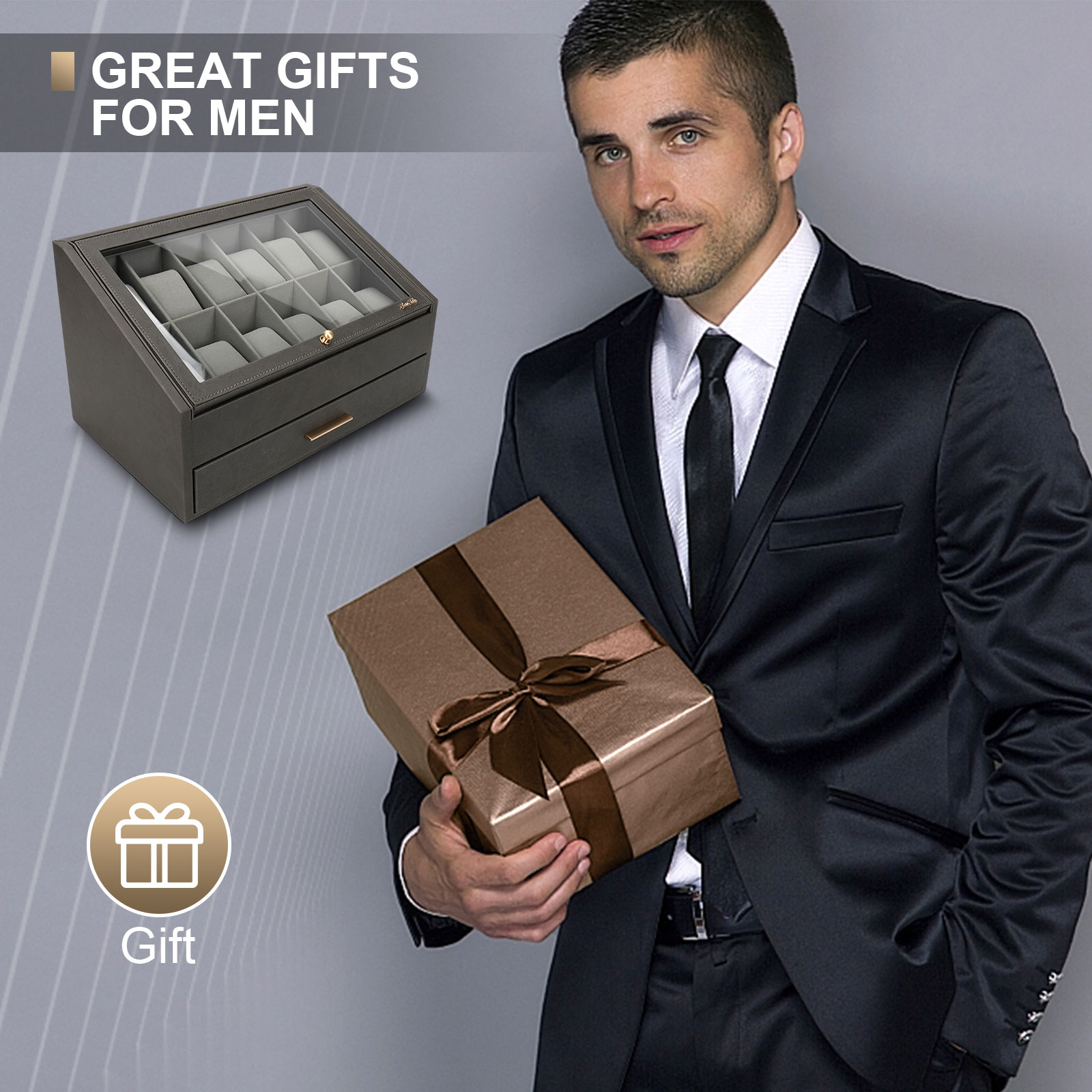  Multi-layer Watch Storage Box